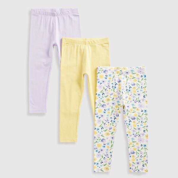Mothercare Girl Farmers Market Leggings 3 Pack Mothercare 👶